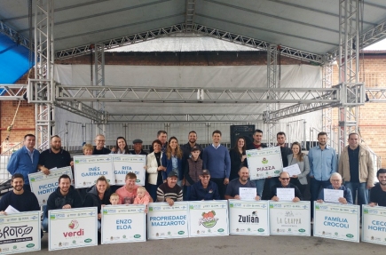 Encerramento do Projeto de Horticultura ocorreu no ltimo sbado, dia 26.