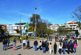 Abertura da Semana da Ptria.