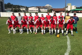 Campeonato de Futebol Veteranos primeira rodada.