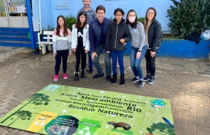 Juntos na Escola Benjamin Constant.