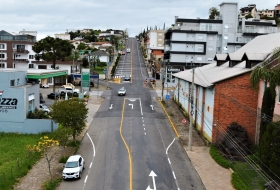 Quem vem do bairro So Jos em direo ao Centro precisa parar neste entroncamento