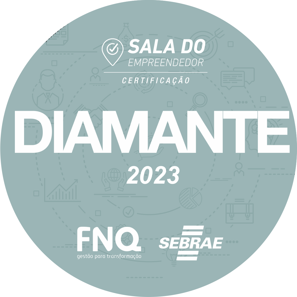 Selo Diamante Sala do Empreendedor